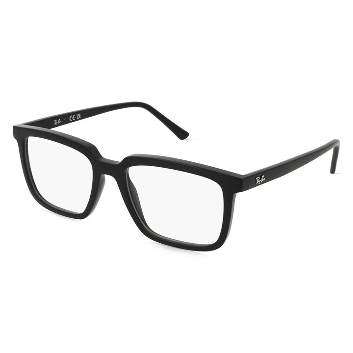 Ray-Ban Alain 7239 Eyeglasses 2000 - Black - Clear Unisex Rectangle