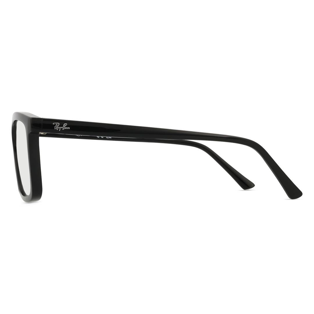Ray-Ban Alain 7239 Eyeglasses 2000 - Black - Clear Unisex Rectangle