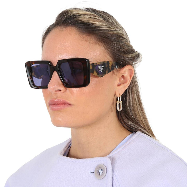 Prada PR 23YS 2AU05Q, نظارة شمسية مربعة، نسائية