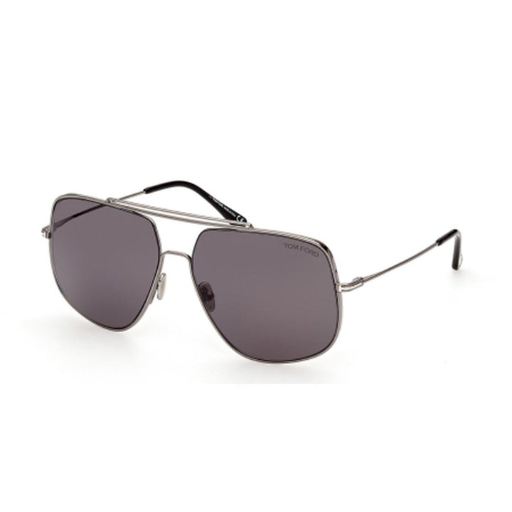 Tom Ford Aviator Mens Ruthenium Grey FT0927 Liam Sunglasses Metal - One Size