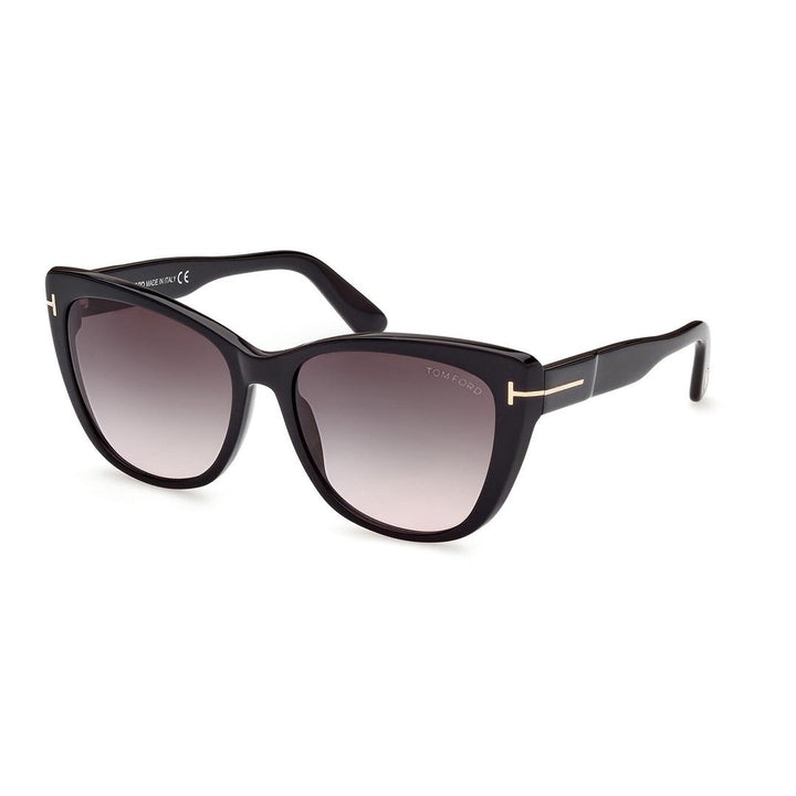 Tom Ford Nora FT 0937 01B, BUTTERFLY Sunglasses, FEMALE
