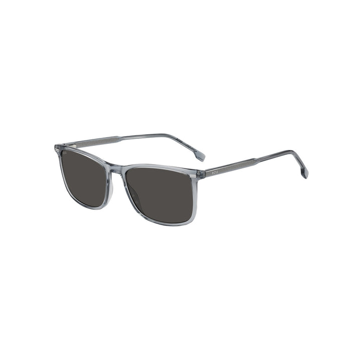 HUGO BOSS SUNGLASSES FRAMES 1879/S RECTANGULAR ECO ACETATE BLUE For MAN 56-18-150