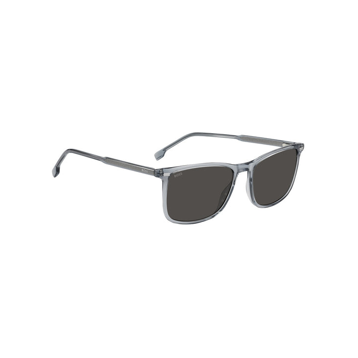 HUGO BOSS SUNGLASSES FRAMES 1879/S RECTANGULAR ECO ACETATE BLUE For MAN 56-18-150
