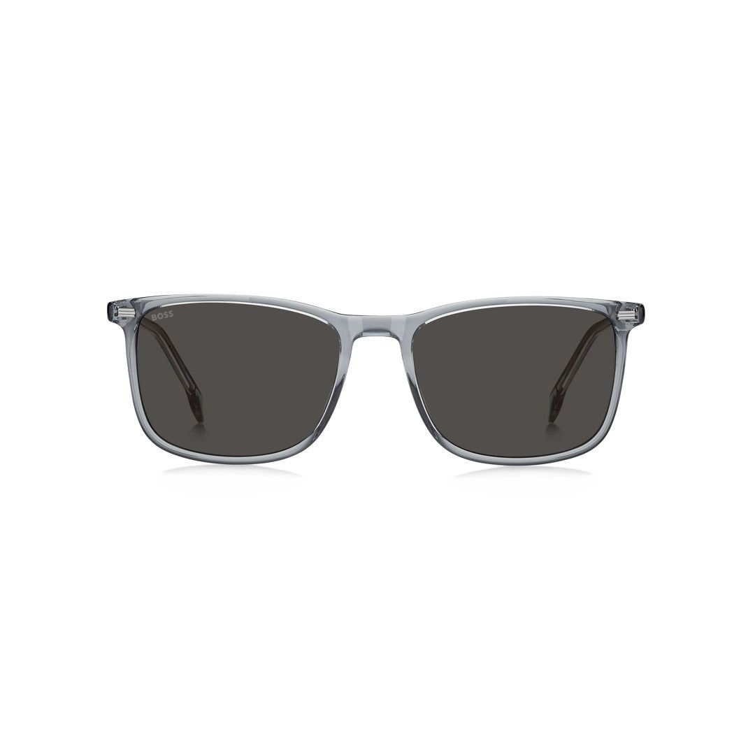 HUGO BOSS SUNGLASSES FRAMES 1879/S RECTANGULAR ECO ACETATE BLUE For MAN 56-18-150