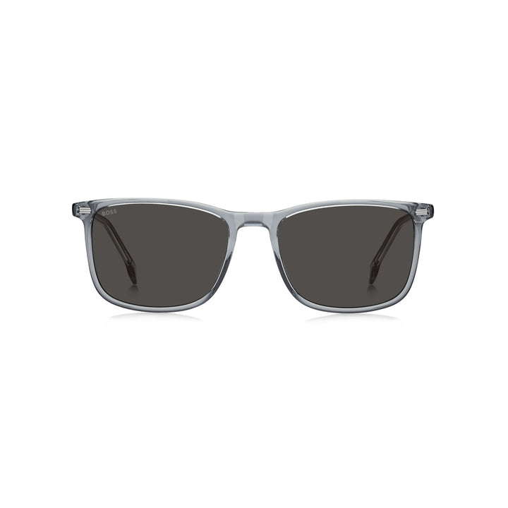 HUGO BOSS SUNGLASSES FRAMES 1879/S RECTANGULAR ECO ACETATE BLUE For MAN 56-18-150