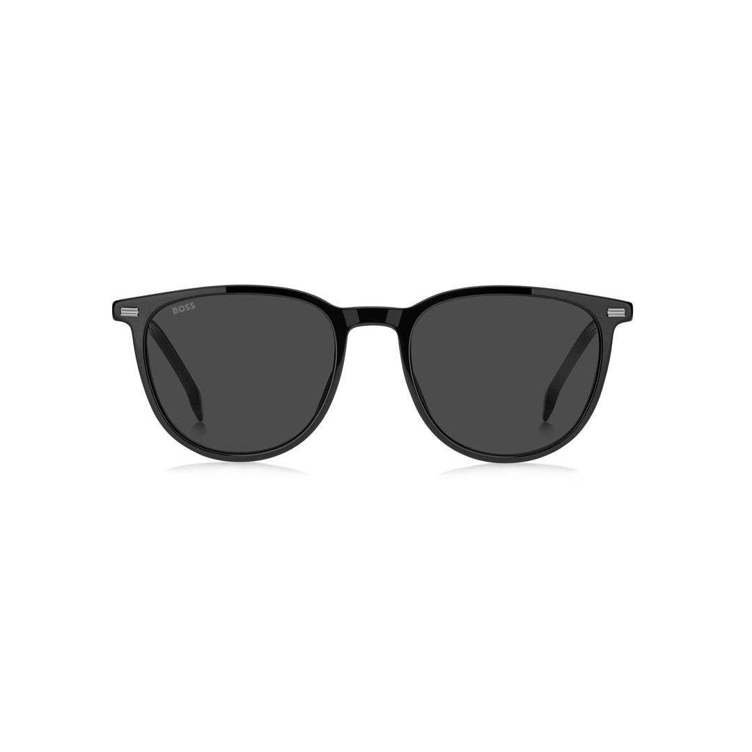 HUGO BOSS SUNGLASSES FRAMES 1881/S PANTHOS ECO ACETATE BLACK For MAN 52-19-150