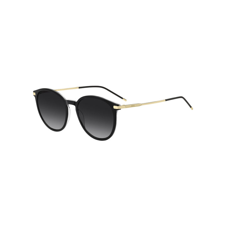 HUGO BOSS SUNGLASSES FRAMES 1948/S PANTHOS METAL BLACK CRYSTAL For WOMAN 53-19-140