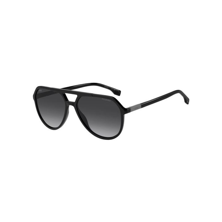 HUGO BOSS SUNGLASSES FRAMES 1831/S PILOT METAL BLACK For MAN 58-16-145