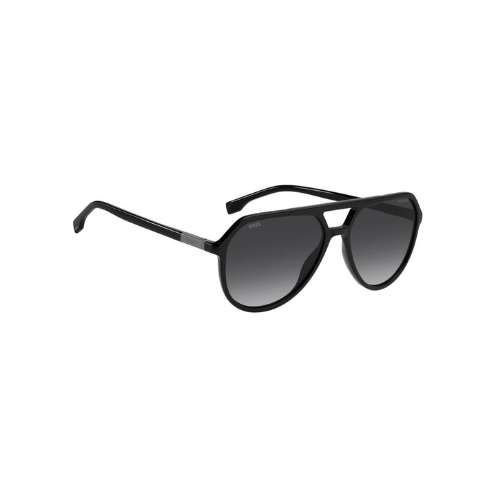 HUGO BOSS SUNGLASSES FRAMES 1831/S PILOT METAL BLACK For MAN 58-16-145