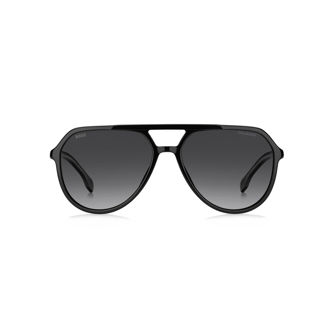 HUGO BOSS SUNGLASSES FRAMES 1831/S PILOT METAL BLACK For MAN 58-16-145