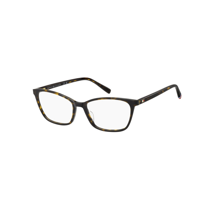 TOMMY HILFIGER OPTICAL FRAMES TH2295 CAT EYE ECO ACETATE HAVANA For WOMAN 53-16-140