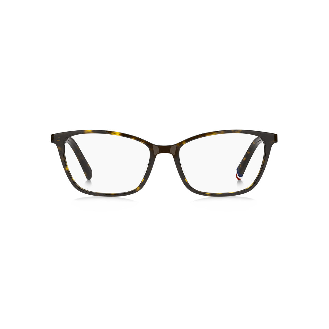 TOMMY HILFIGER OPTICAL FRAMES TH2295 CAT EYE ECO ACETATE HAVANA For WOMAN 53-16-140