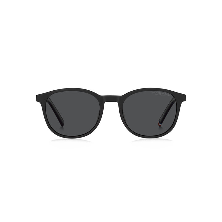 TOMMY HILFIGER CLIP-ON TH2268/C SQUARE GEOMETRICAL ECO ACETATE MATTE BLACK For MAN 51-19-150
