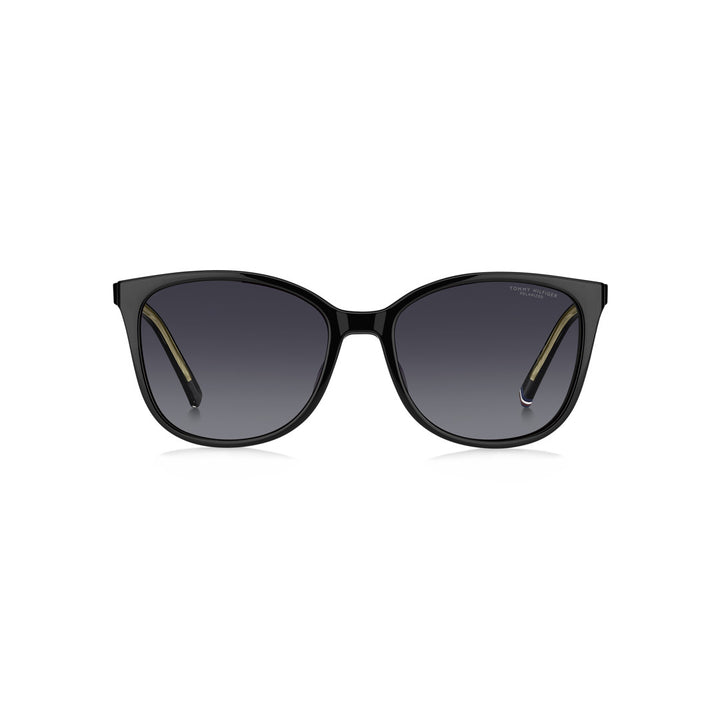 TOMMY HILFIGER CLIP-ON TH2294/C CAT EYE ECO ACETATE BLACK For WOMAN 52-16-140