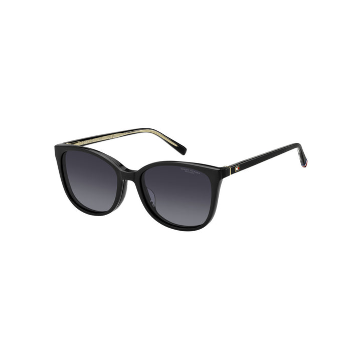 TOMMY HILFIGER CLIP-ON TH2294/C CAT EYE ECO ACETATE BLACK For WOMAN 52-16-140