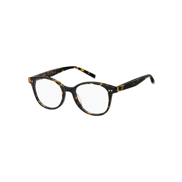 TOMMY HILFIGER OPTICAL FRAMES TH2290 ROUND METAL HAVANA For WOMAN 48-18-140