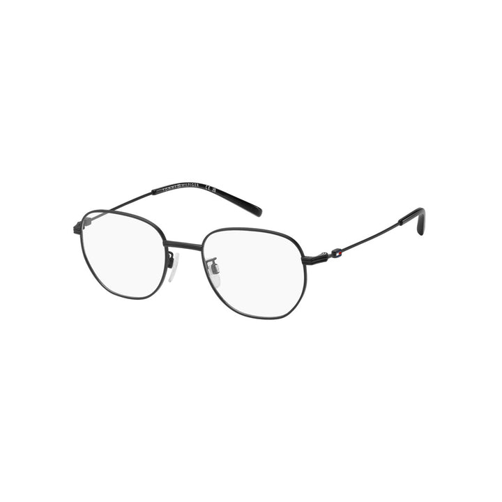 TOMMY HILFIGER OPTICAL FRAMES TH2360/F SQUARE GEOMETRICAL TITANIUM ALLOY MATTE BLACK For MAN 51-20-150