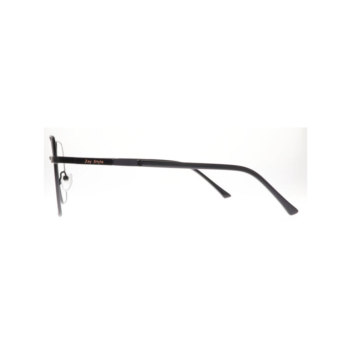 Joy Style For Unisex Metal Eyeglasses Soft Square Size 52 8856c5 Matte Black