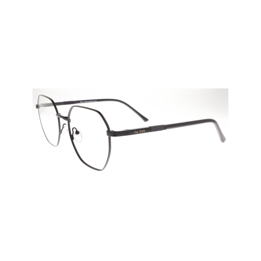 Joy Style For Unisex Metal Eyeglasses Soft Square Size 52 8856c5 Matte Black