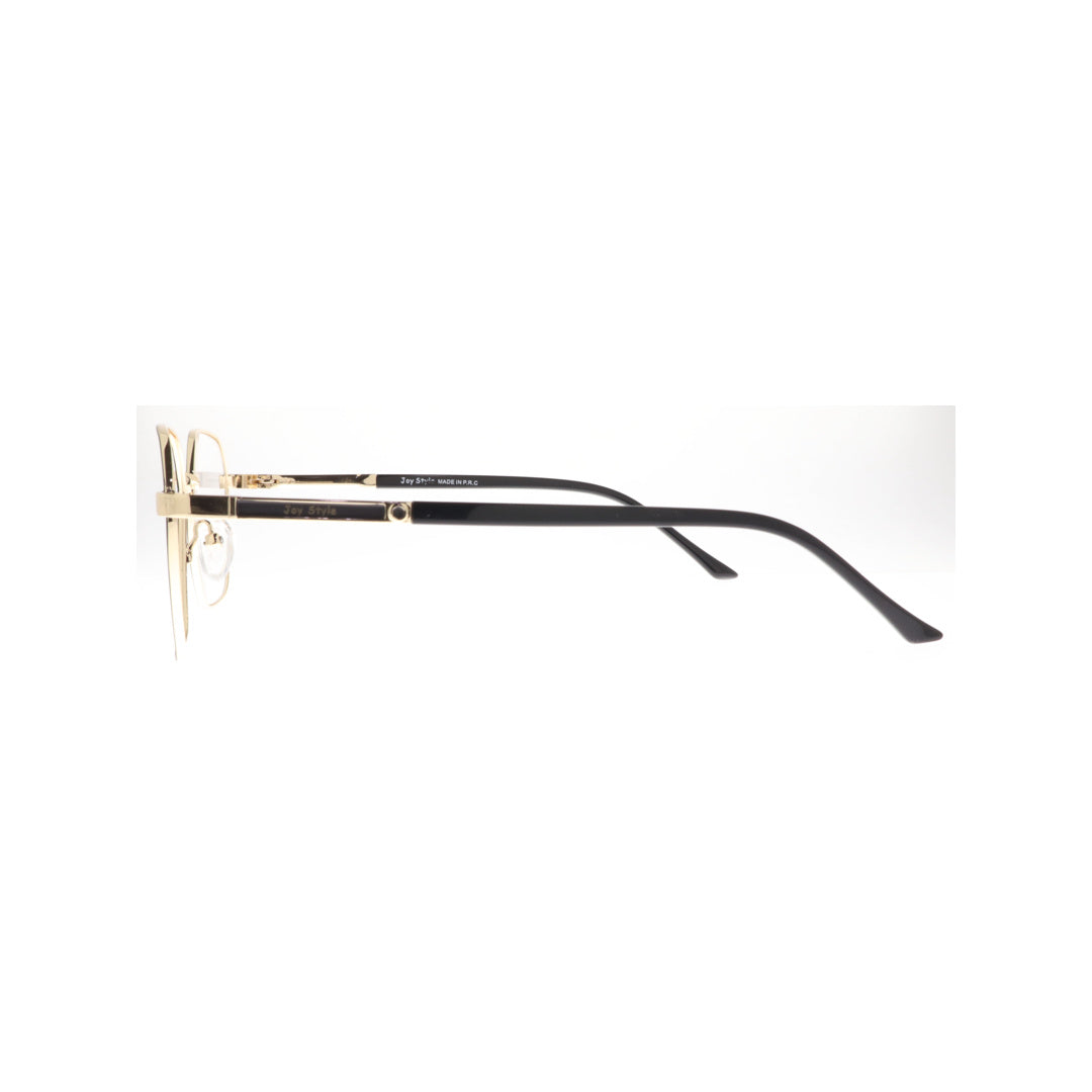 Joy Style For Unisex Metal Eyeglasses Soft Square Size 54 8852c6 Black Gold