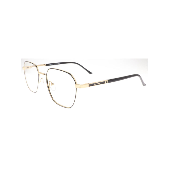 Joy Style For Unisex Metal Eyeglasses Soft Square Size 54 8852c6 Black Gold