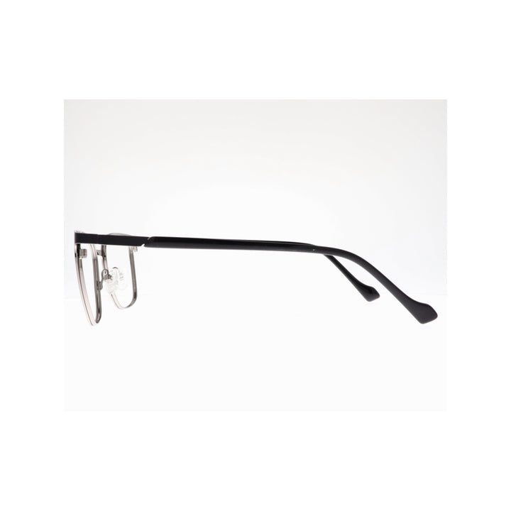 Joy Style For Unisex Metal Eyeglasses Square Shape 50 Hy526c1 Matte Black