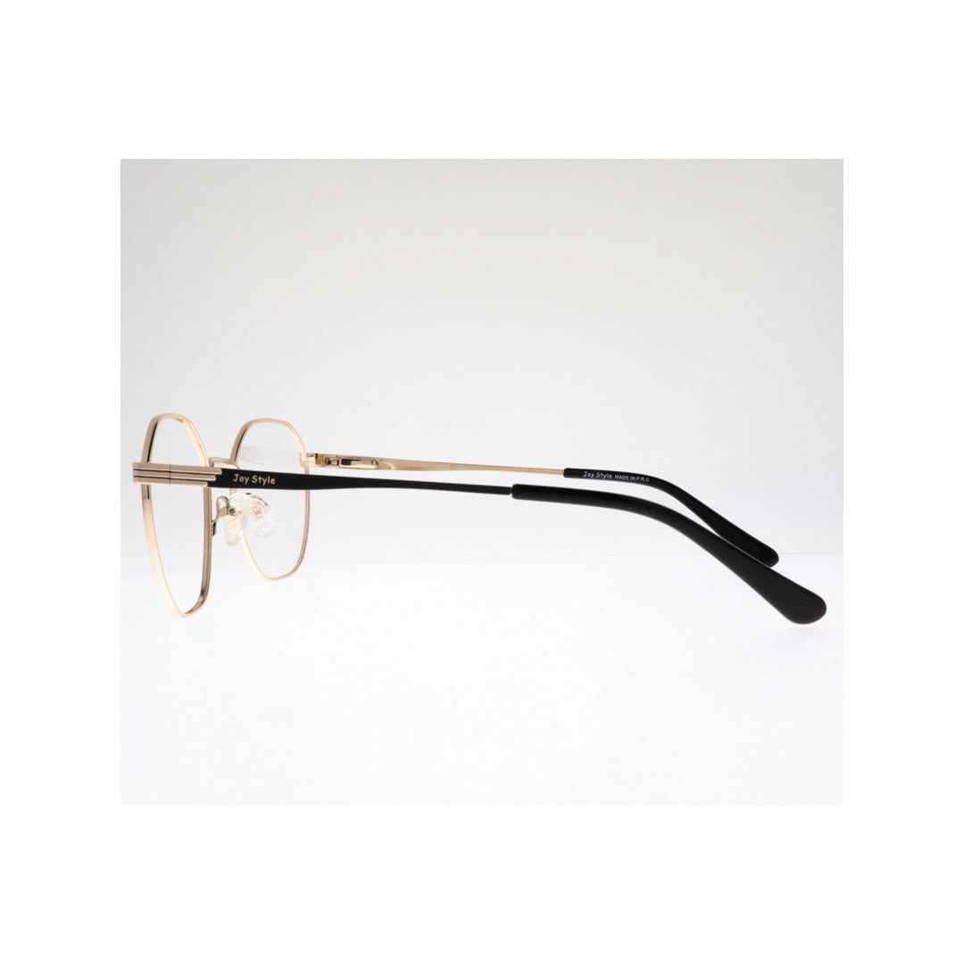 Joy Style For Unisex Metal Eyeglasses Square Shape 51 Old42095mc1 Gold