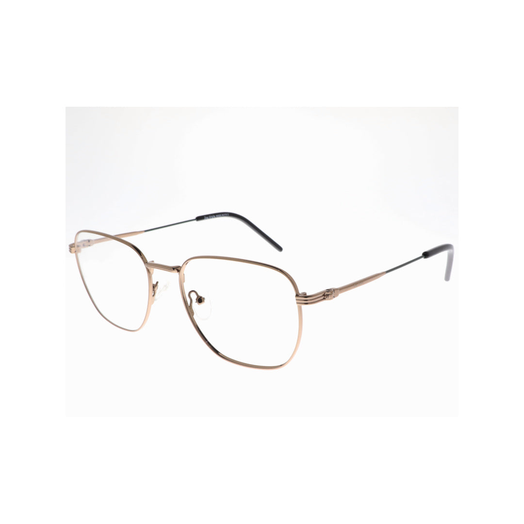 Joy Style For Unisex Metal Eyeglasses Square Shape 54 Old2112mc5 Brown