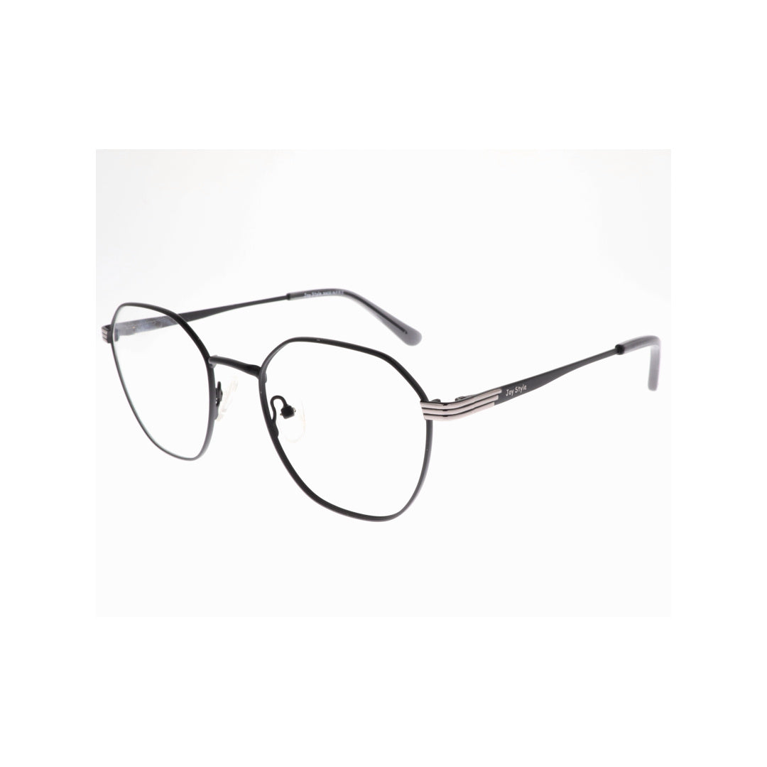 Joy Style For Unisex Metal Eyeglasses Square Shape Size 51 Old42095mc3 Matte Black