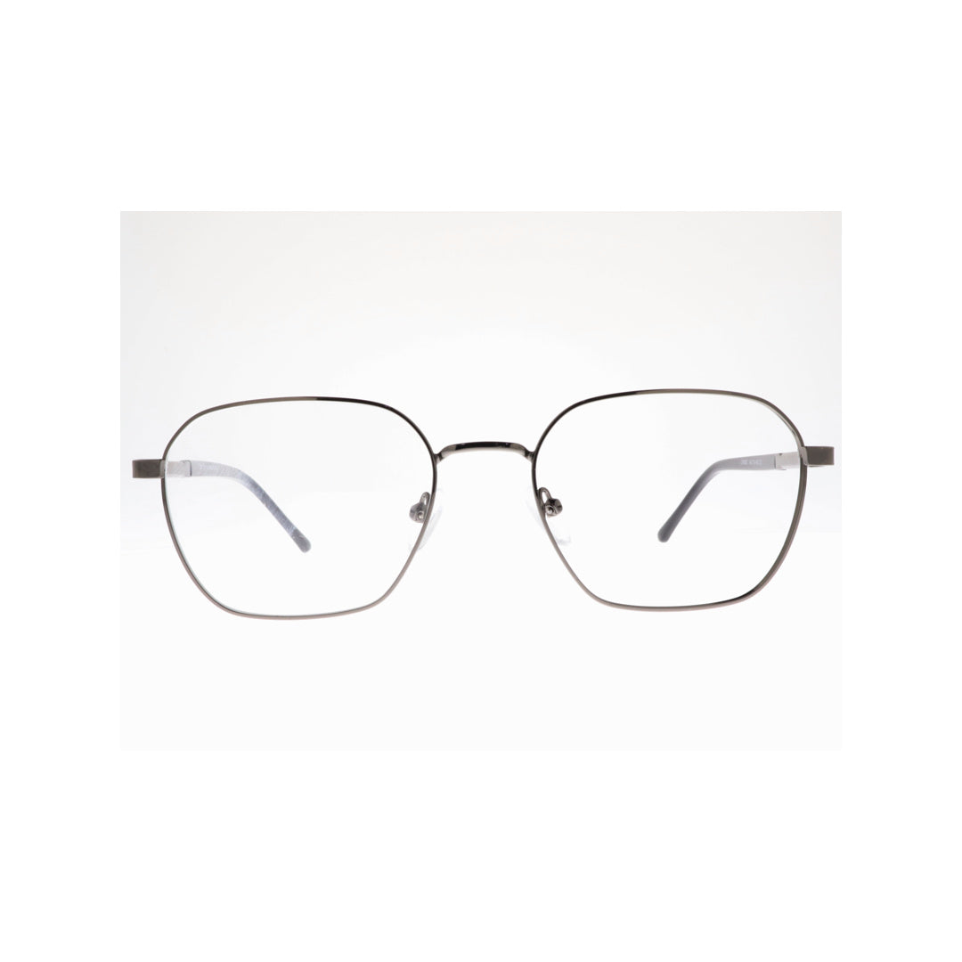 Joy Style For Unisex Metal Eyeglasses Square Shape Size 54 Ch8852c3 Gunmetal