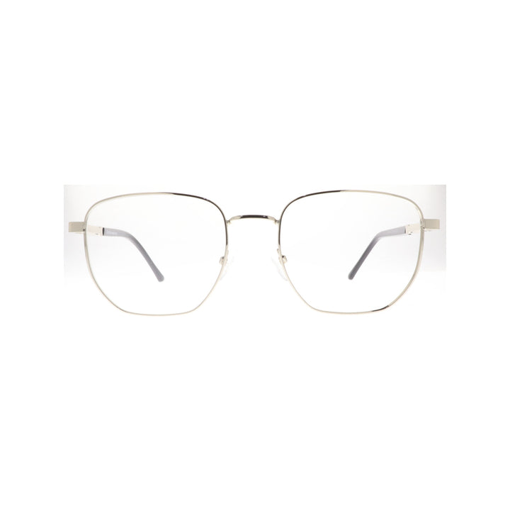 Joy Style For Women Metal Eyeglasses Soft Square Size 53 8860c2 Silver