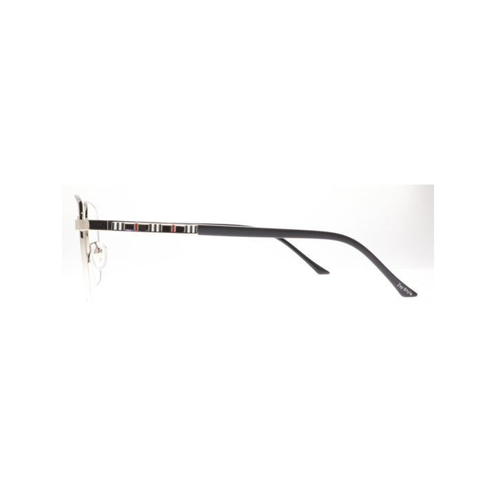 Joy Style For Women Metal Eyeglasses Soft Square Size 53 8860c2 Silver
