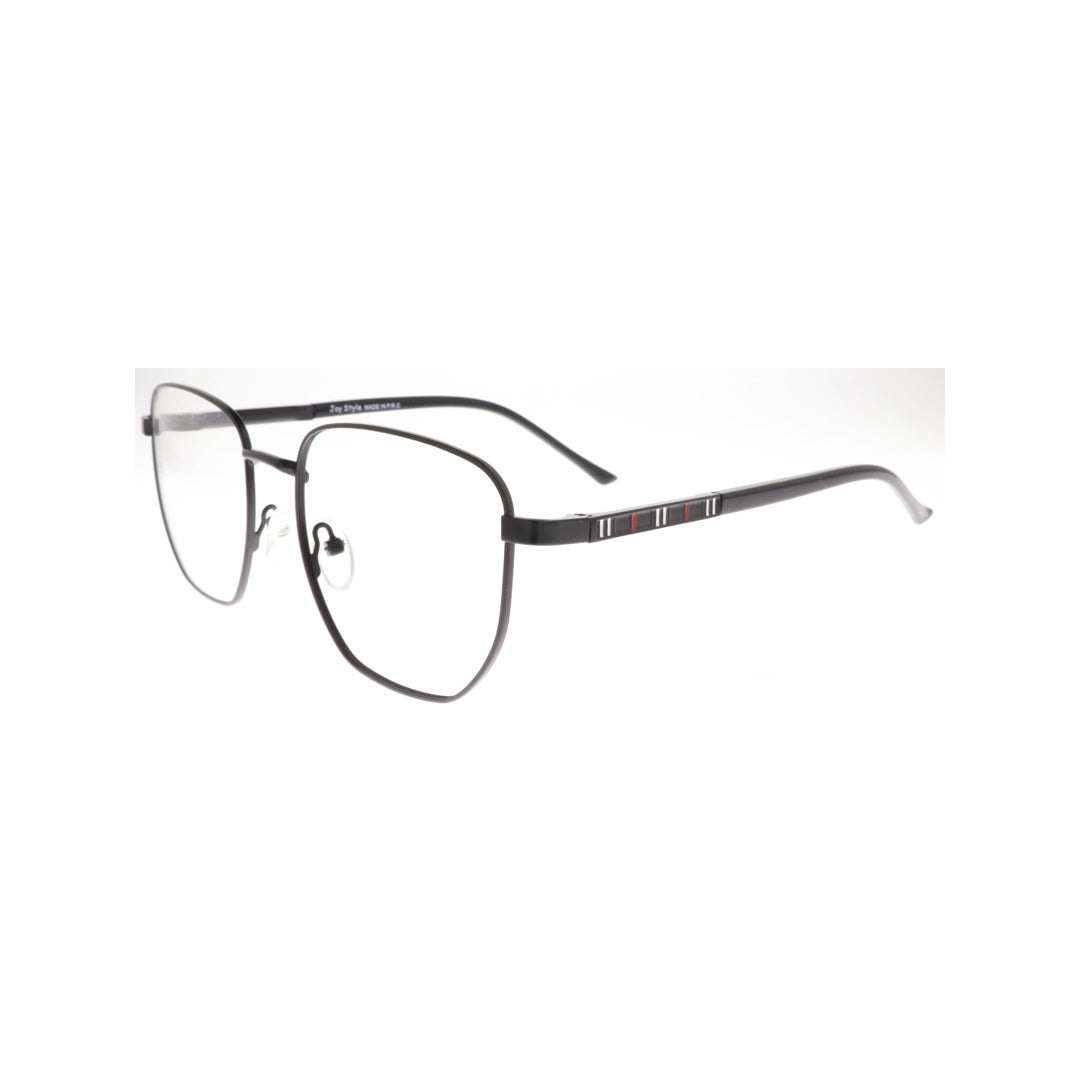 Joy Style For Women Metal Eyeglasses Soft Square Size 53 8860c5 Matte Black