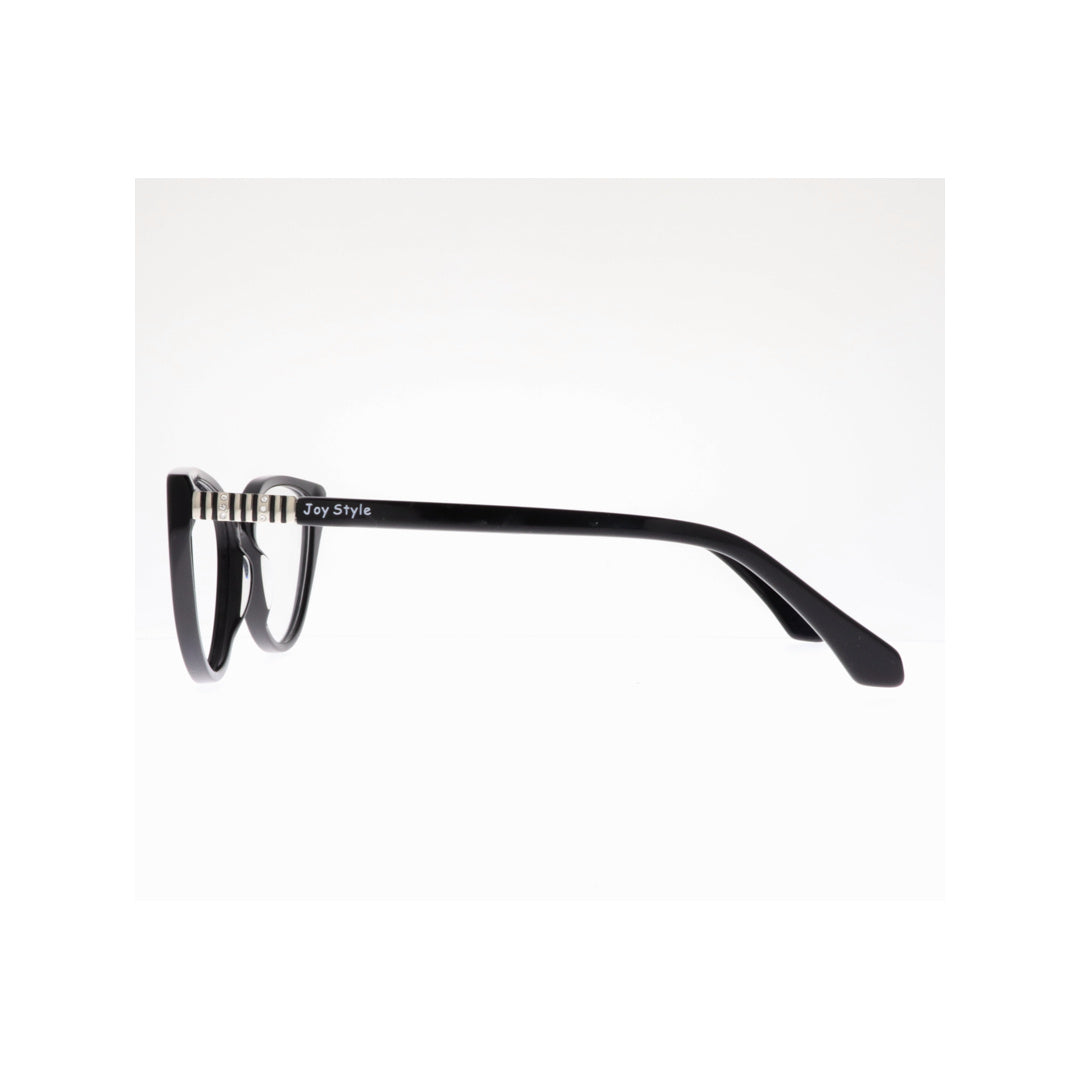 Joy Style For Women's Eyeglasses Cat Eye Size 50 Ch5301c2 Black