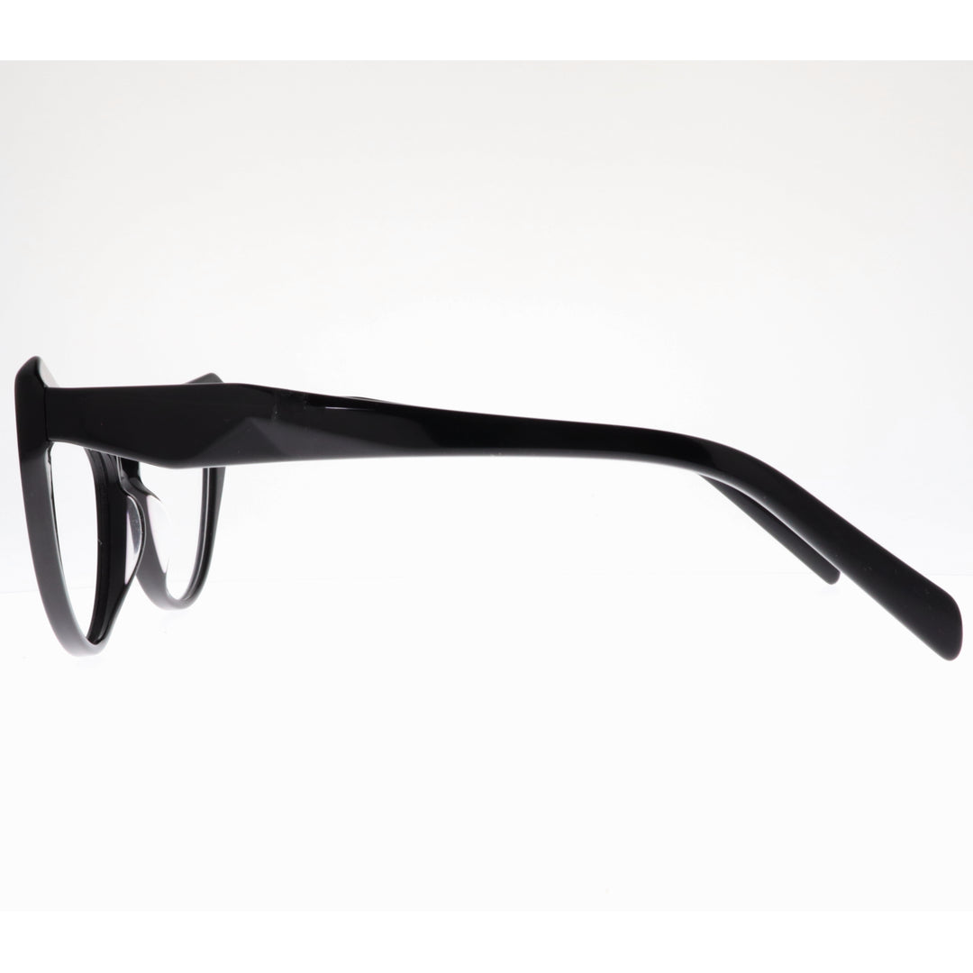 Joy Style For Women's Eyeglasses Cat Eye Size 53 G6061c1 Black