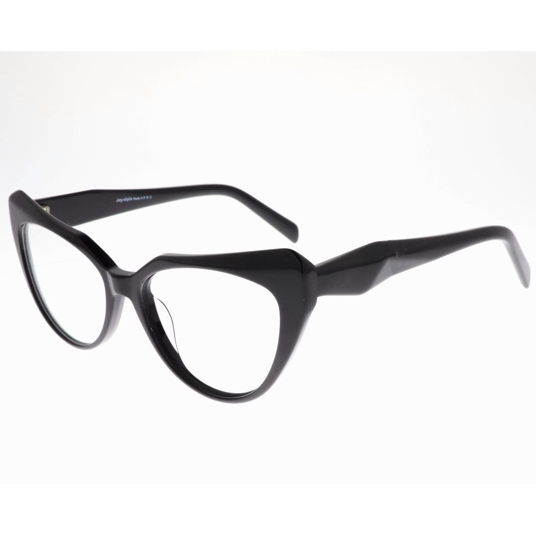 Joy Style For Women's Eyeglasses Cat Eye Size 53 G6061c1 Black