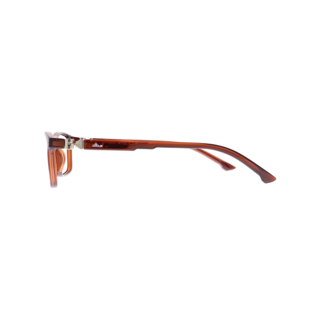 Diba 3338c3 For Unisex Eyeglasses Square brown Size 49-17-140