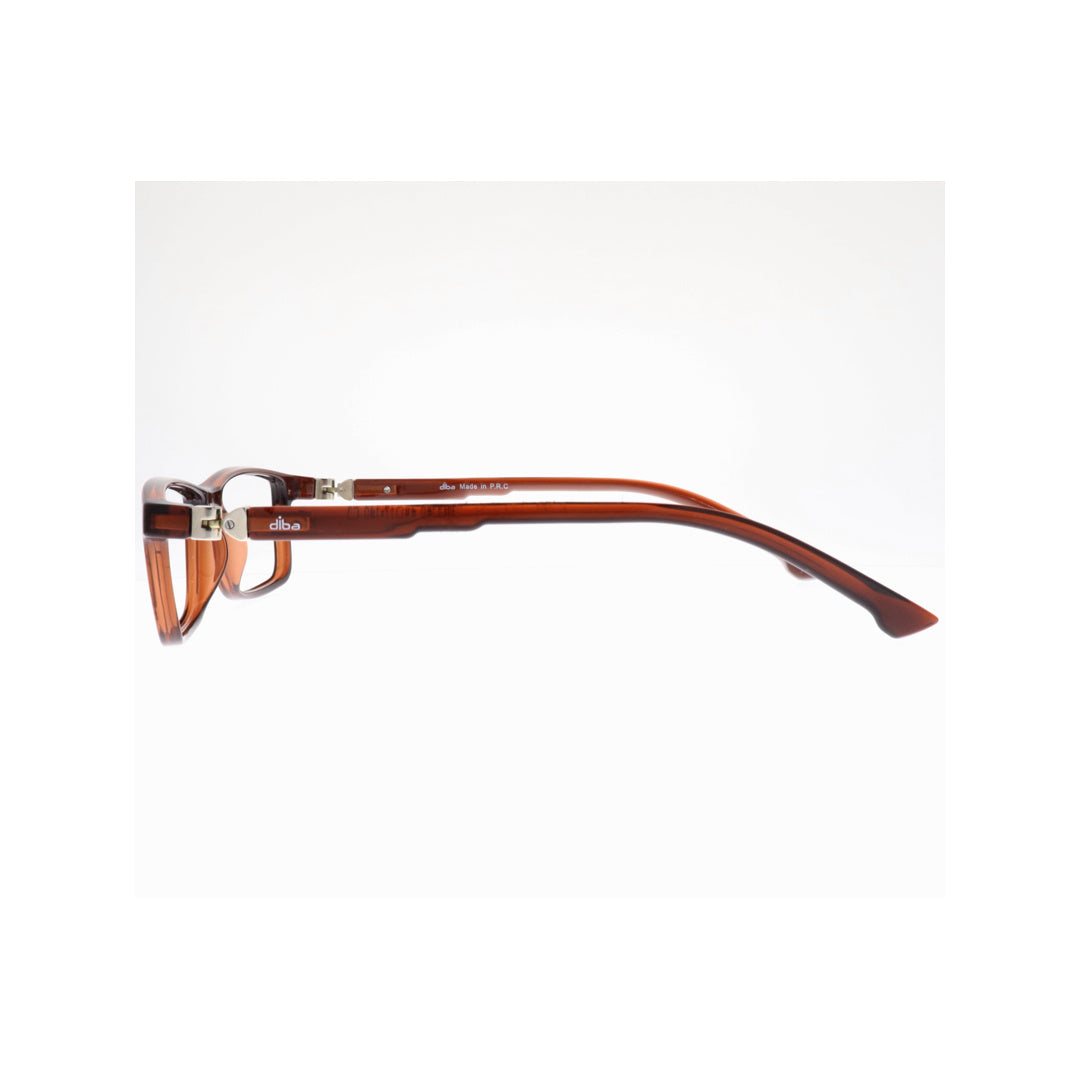 Diba 3340c3 For Unisex Eyeglasses Rectangle brown Size 49-17-140