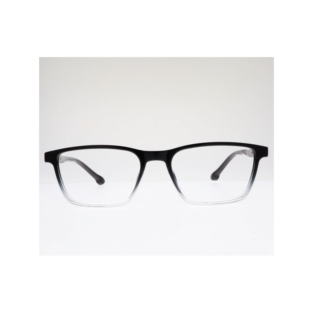 Diba 3341c6 For Unisex Eyeglasses Rectangle black clear Size 49-18-135