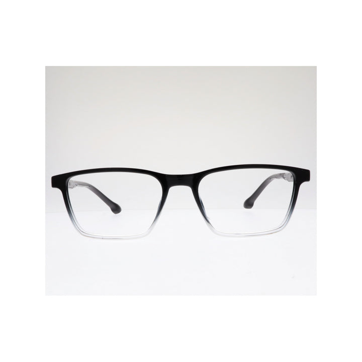 Diba 3341c6 For Unisex Eyeglasses Rectangle black clear Size 49-18-135