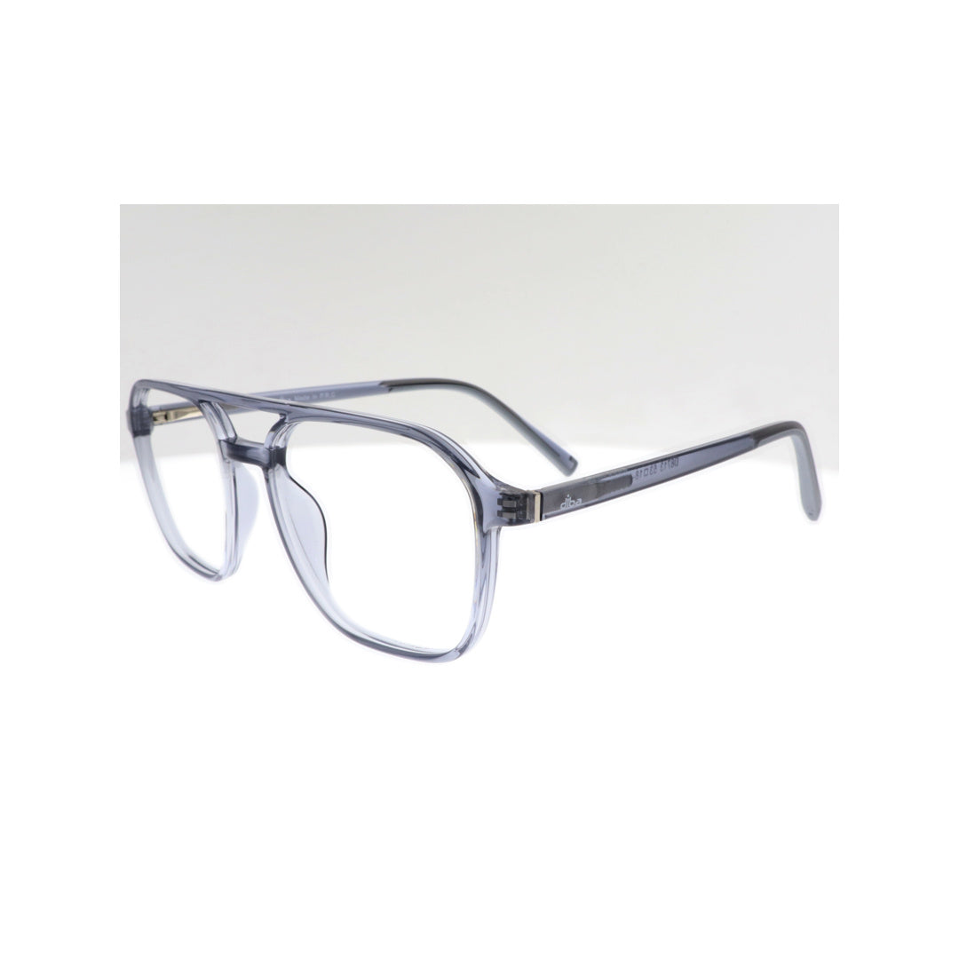 Diba 8713c3 For Unisex Eyeglasses Square light blue Size 53-18-145