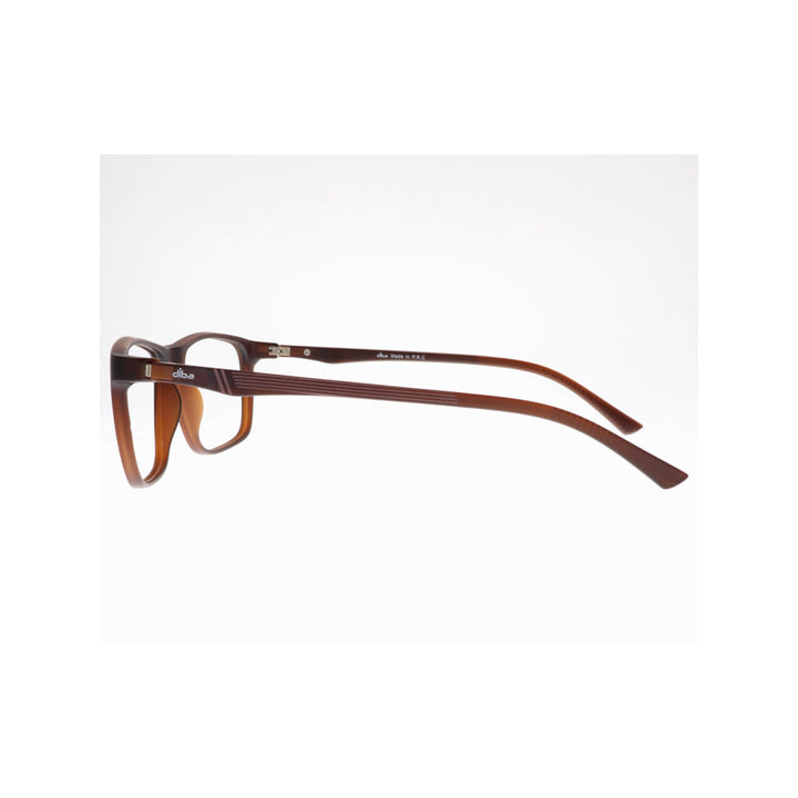 Diba 8802C6 For Unisex Eyeglasses Square BROWN Size 54-16-142