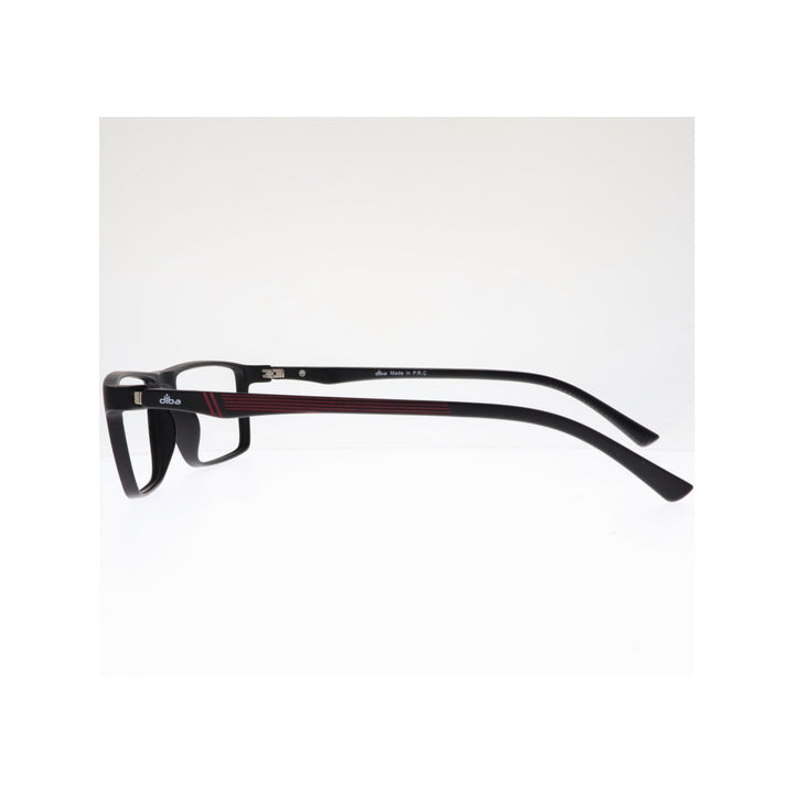 Diba 8806c2 For Unisex Eyeglasses Square matte black Size 51-17-142