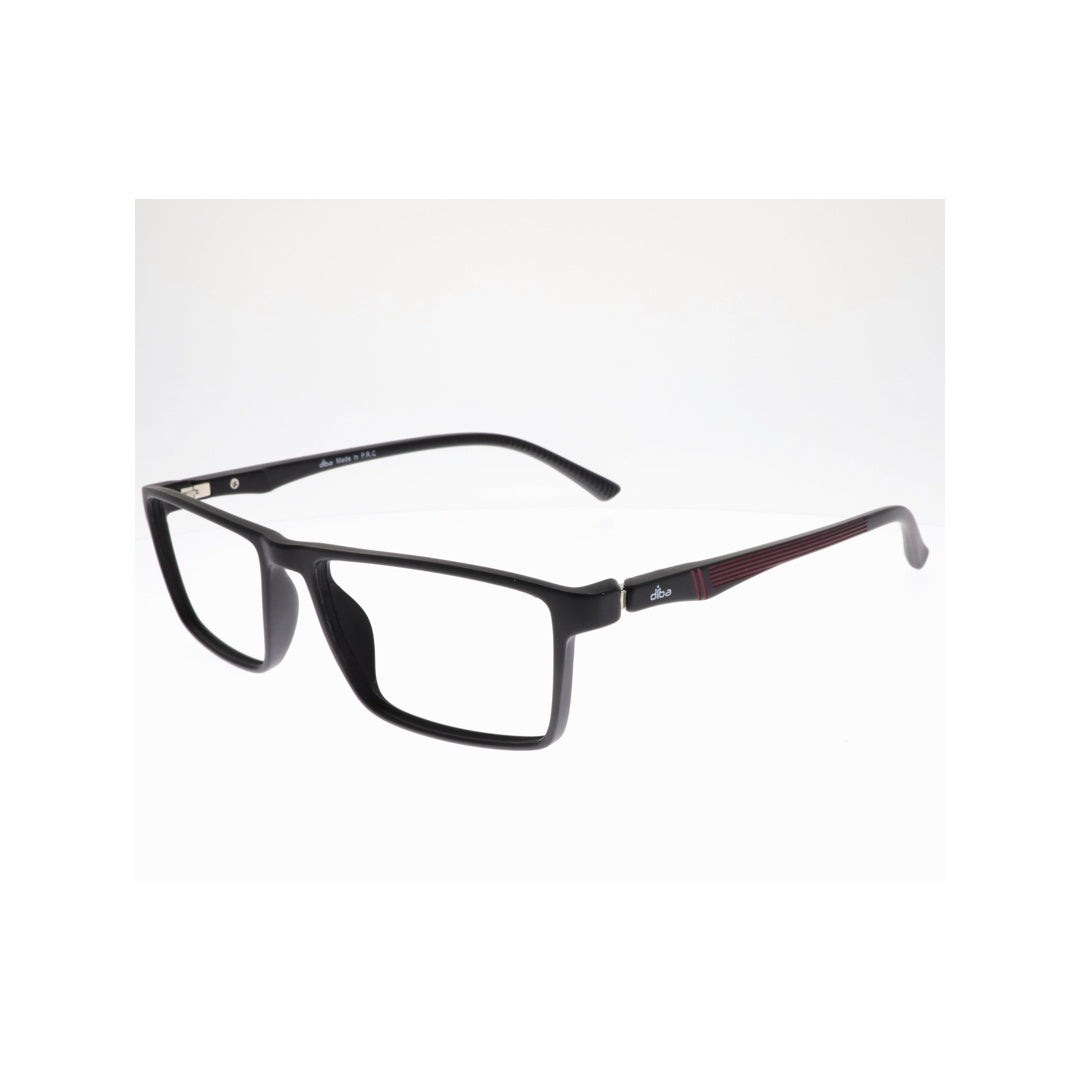 Diba 8806c2 For Unisex Eyeglasses Square matte black Size 51-17-142