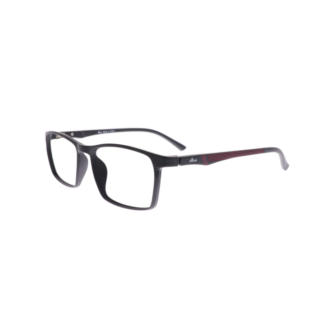 Diba 8810c2 For Unisex Eyeglasses Rectangle matte black Size 52-16-142