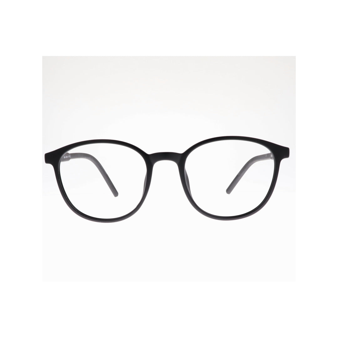 Diba 9003C1 For Unisex Eyeglasses Round MATTE BLACK Size 49-19-146