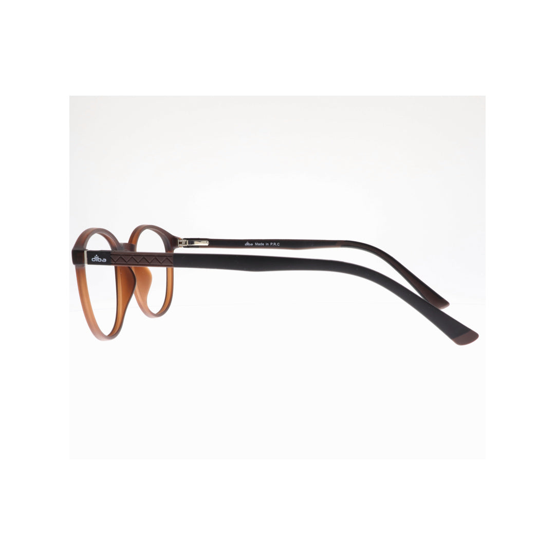 Diba 9023c5 For Unisex Eyeglasses Round brown Size 49-19-146