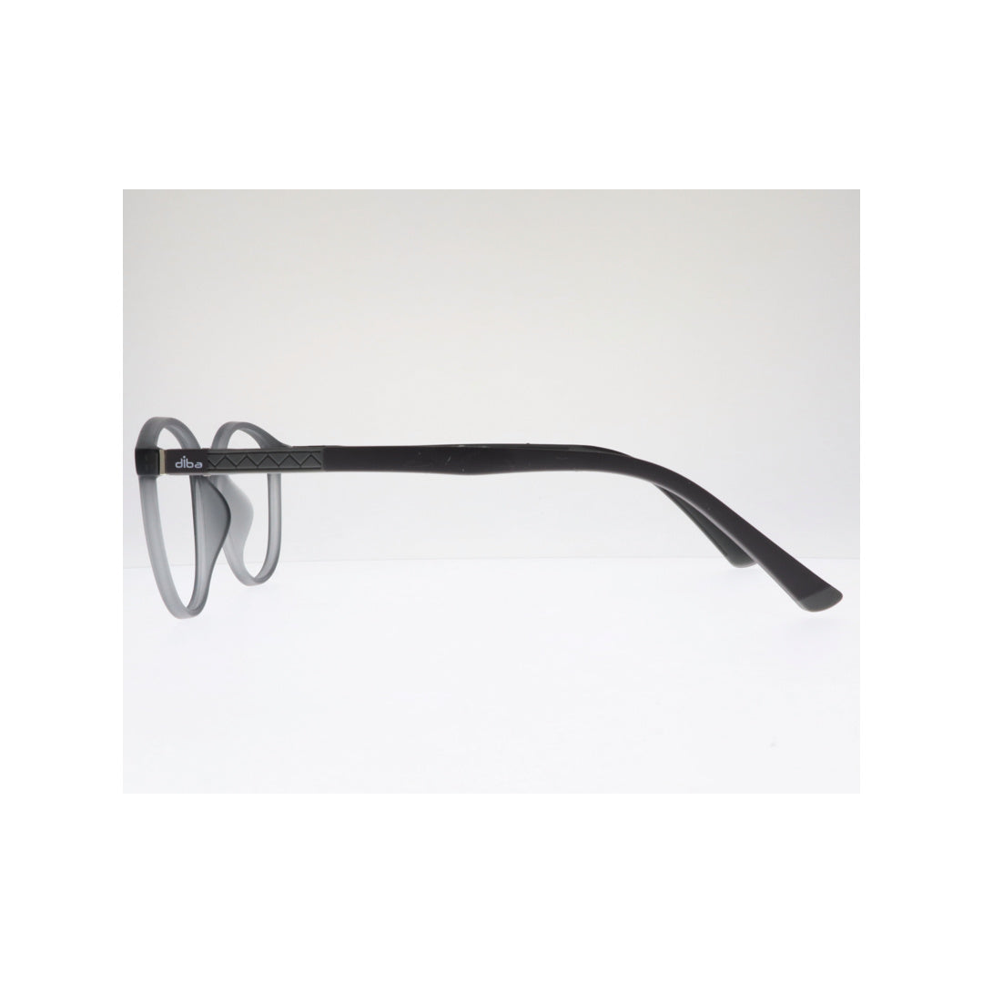Diba 9023c6 For Unisex Eyeglasses Round grey Size 49-19-146