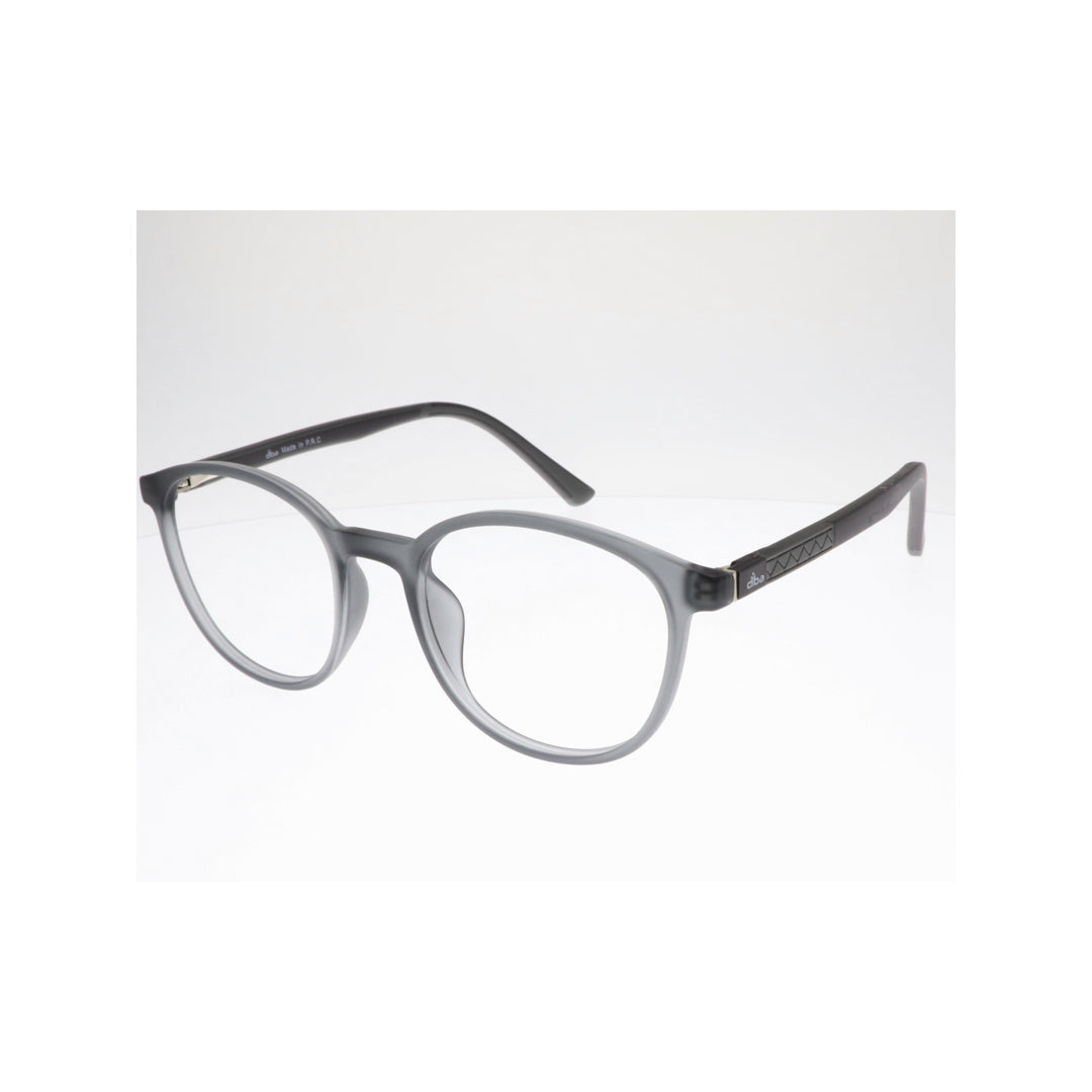 Diba 9023c6 For Unisex Eyeglasses Round grey Size 49-19-146